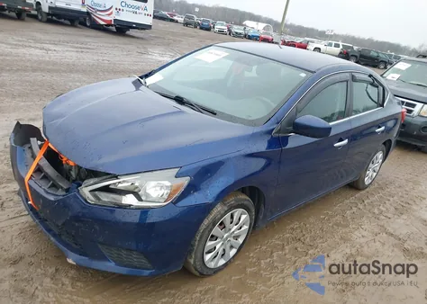 2016 Nissan Sentra Fe+ S/S/Sl/Sr/Sv из США, поврежденный, VIN 3N1AB7AP0GL639045